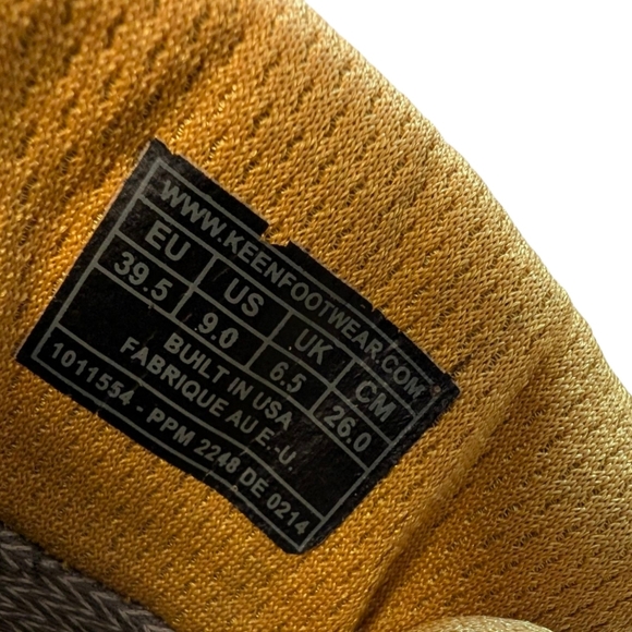 KEEN Targhee Ankle Height Brown KeenDry Weatherproof Leather Winter Boots 9 39 - Picture 5 of 10